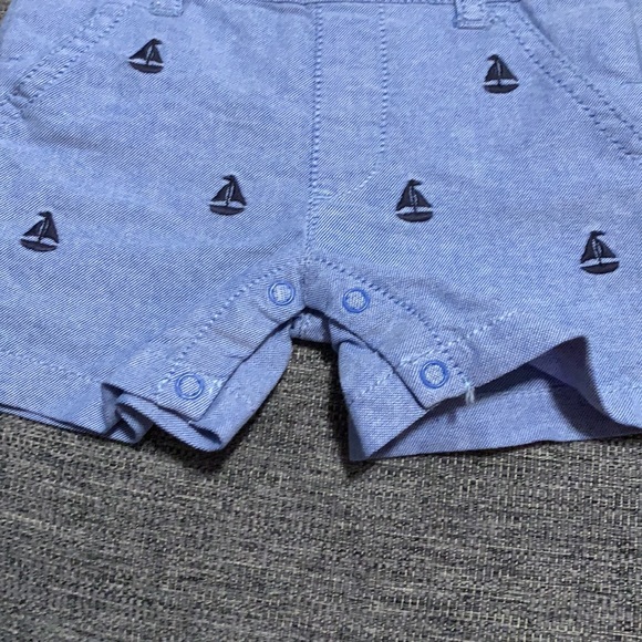 Gymboree 0-3 months set sailboat print - Picture 6 of 8